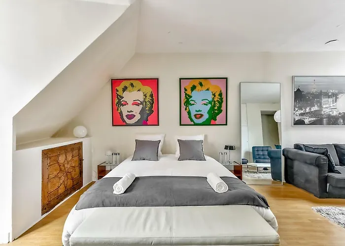 Nest In Saint-michel 아파트 파리